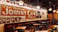 Johnny Cash’s Bbq inside