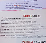 Dupont Versailles menu