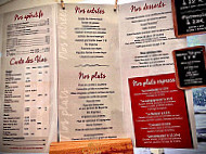 Bar Restaurant Auxotea menu
