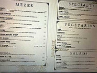 Georgee's Grill menu