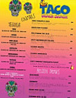 Taco Beach Shack menu