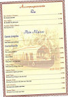 Le Delice Indien menu