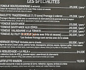 Café Du Centre menu