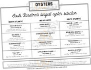 Nico Oysters Seafood menu