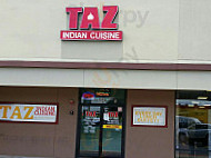 Taz Indian Cuisine outside