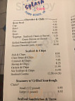 Splash Cafe Seafood Grill menu