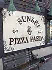Sunset Pizza Pasta outside