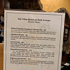 The Wine Room On Park Avenue menu