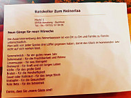 Ratskeller Zum Neinerlaa menu
