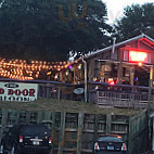 The Red Door Saloon outside
