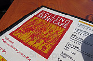 Rolling Farms Cafe menu