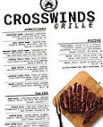 Crosswinds Grille At The Lakehouse Inn Resort menu