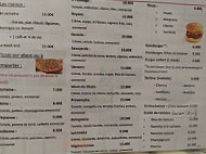 Le Samsonnet menu