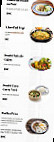 Bangkook Thaï menu