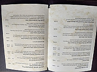 Mokka Café Bar Restaurant menu