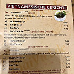 Thai Viet menu