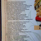 El Rey Azteca menu