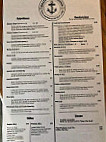 The Boathouse Tavern menu