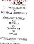 Fourchettes Et Cie menu