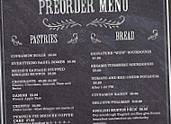 Virtuoso Breadworks menu