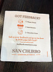 San Churro Cockburn menu