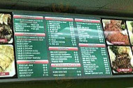 Kalbi Express menu