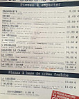 La Cabane du Mail menu