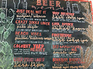 The Dreamchaser's Brewery menu
