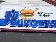 J's Burgers inside