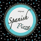 Original Spanish Pizza inside