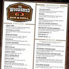 The Woodshed Grill menu