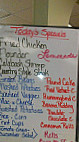 Deans Southern Bistro menu