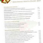 Cafe- Keet'n Zwart menu