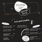 Le Petit Mona menu