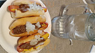 Teo's Hot Dogs food