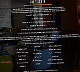 La Table Des Faubourgs menu