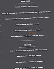 La Borie menu