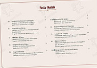Ristorante Pizzeria Rossini menu