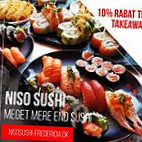 Niso Sushi Running Ad Libitum Fredericia menu