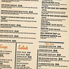 V's Cafe: Milkshake Grill menu