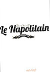 Le Napolitain menu