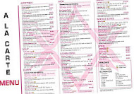 Karma Thai menu