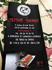 Sushi Shari menu
