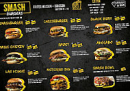Smash Burger Paris menu