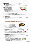 Zagreb menu