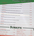 La Compoz' Pizza menu