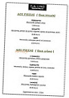 F&a Lino Pizzeria menu