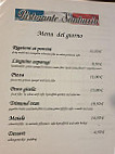 Santuccio menu