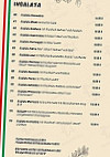 Pizzeria II Genio menu