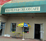 Waffles Cream Cafe inside